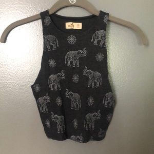 elephant halter top